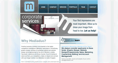 Desktop Screenshot of mediaduo.com